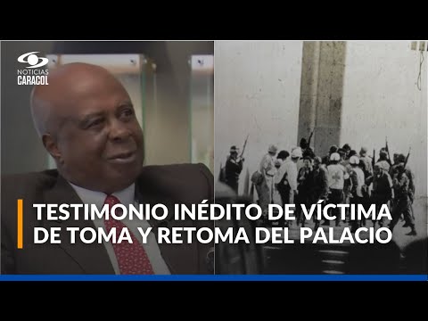 Impresionante relato del hombre que sobrevivió dos veces al holocausto del Palacio de Justicia