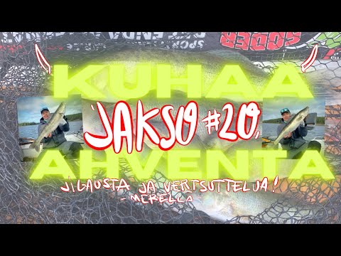 Jakso #20 Kuhaa ja ahventa 🐟 normi jigausta, vertikaalijigausta ja ISOja kaloja löytyi 👊🏻👊🏻