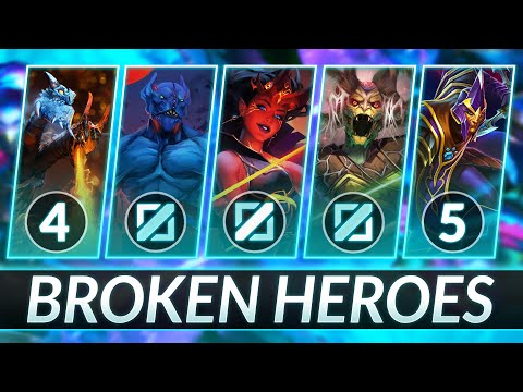 1 MOST BROKEN HERO for EVERY ROLE RIGHT NOW - 7.30c Tier List - Dota 2 Guide