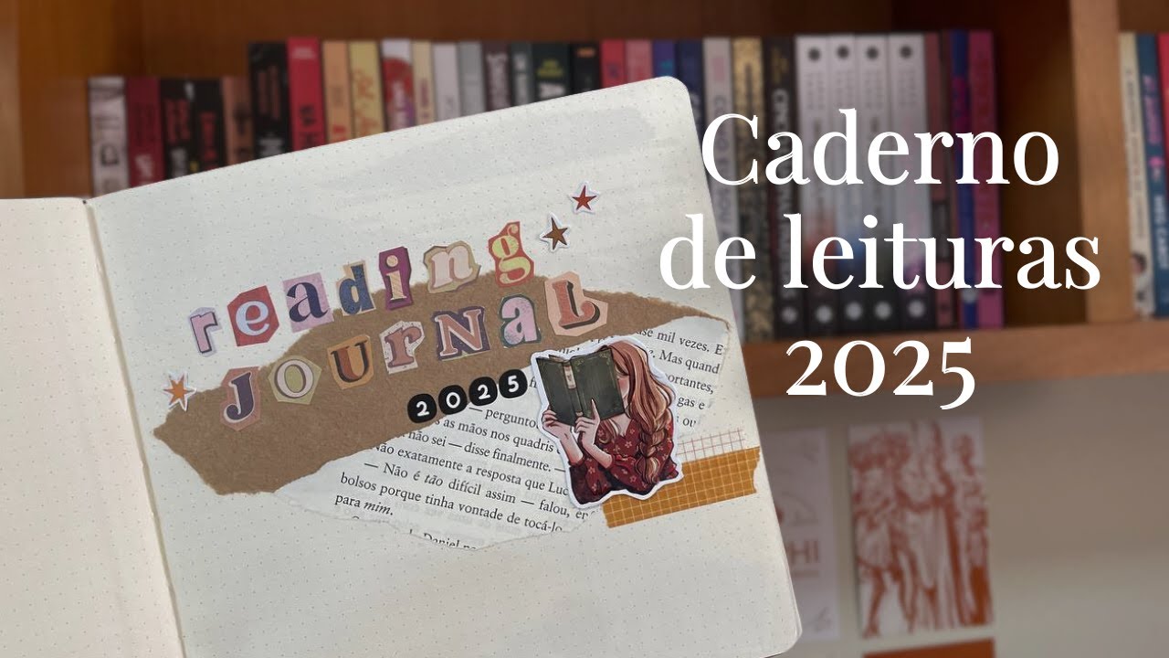 MEU CADERNO DE LEITURAS 2025 | reading journal