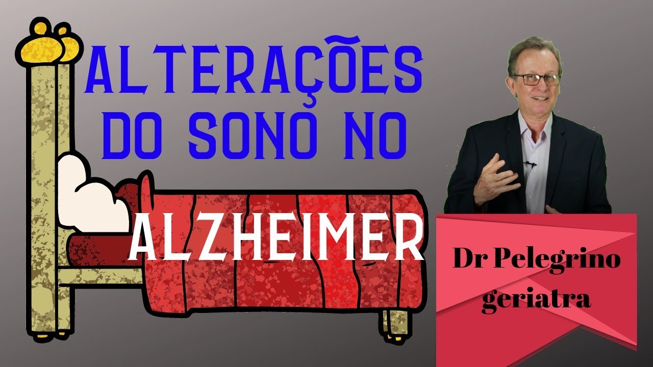 Alzheimer, dificuldades para dormir, insônia e sonolência excessiva
