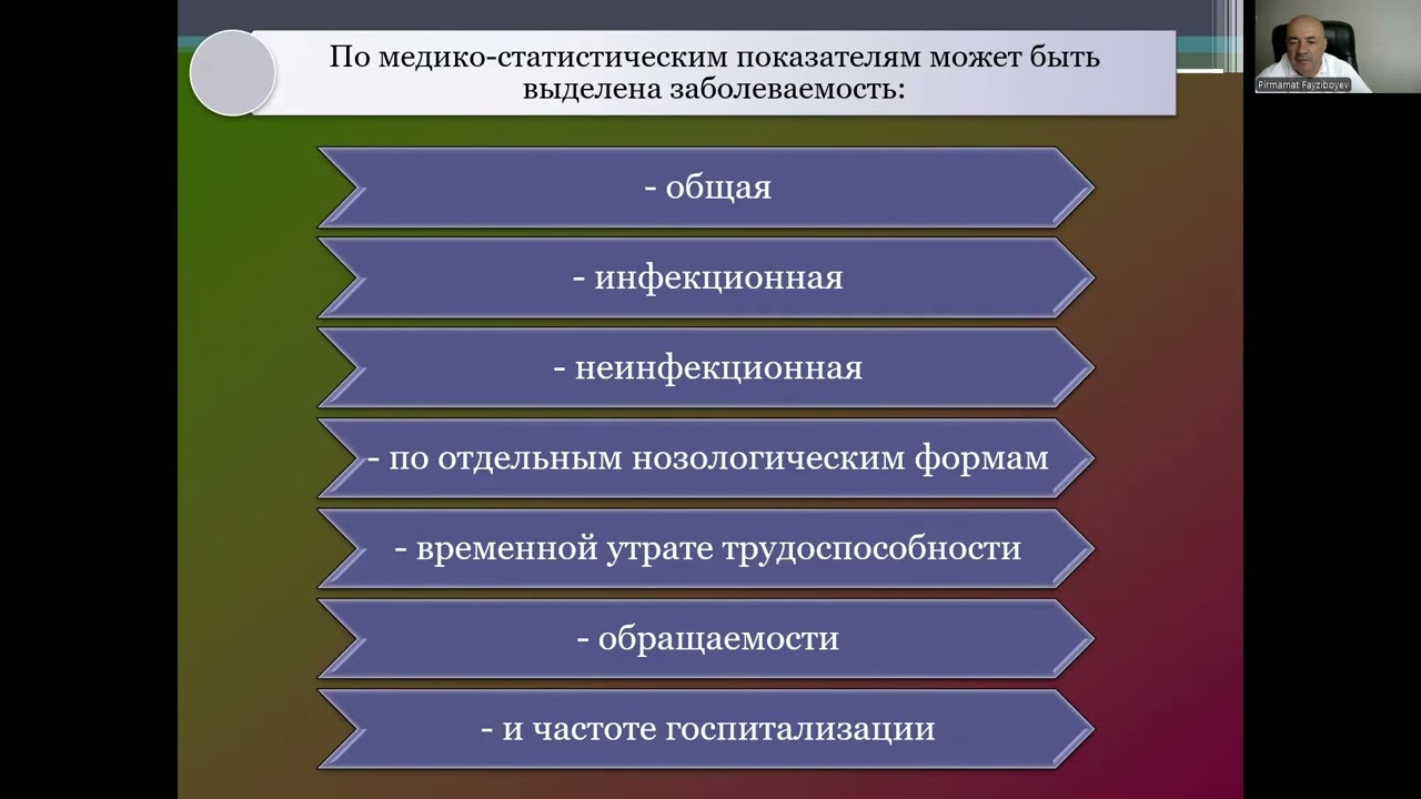 Заболеваемость, её структура среди детей с учётом возрастных особенностей