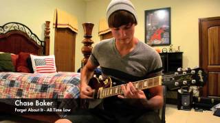 Chase Baker - Forget About It by All Time Low (Guitar Cover)