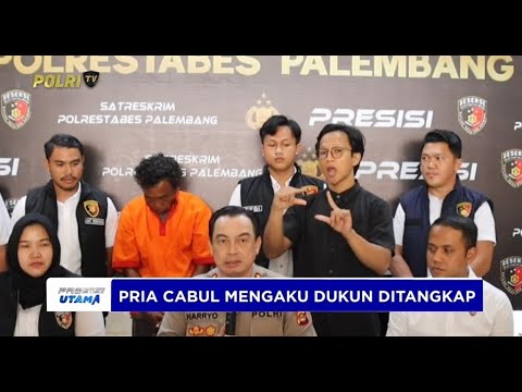POLISI DI PALEMBANG TANGKAP DUKUN CABUL
