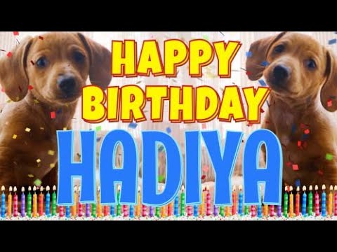 Happy Birthday Hadiya! ( Funny Talking Dogs ) What Is Free On My Birthday