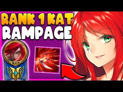 WHEN A 10 MILLION MASTERY POINT KATARINA CATCHES FIRE IN RANKED - League of Legends | Katlife