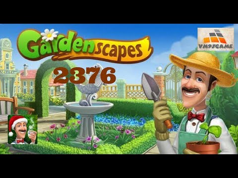 GARDENSCAPES Gameplay - Level 2376 (iOS, Android)