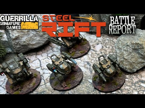 STEEL RIFT Battle Report - Corporates vs. Authority - 100 Tons