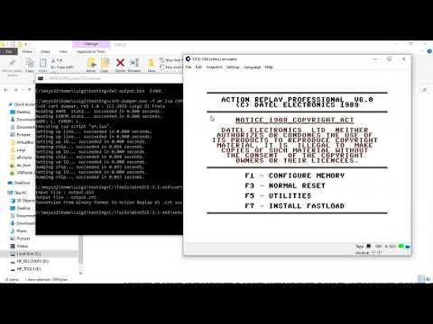 Dumping my cartridge version of Action Replay 6