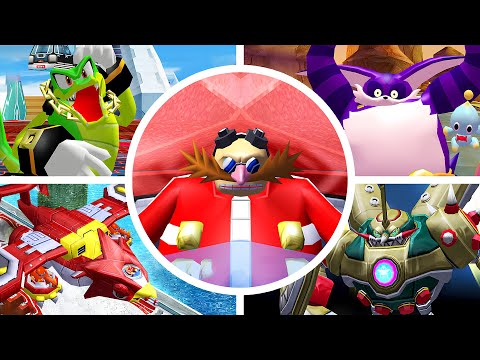 Sonic Heroes  - All Bosses + True Ending