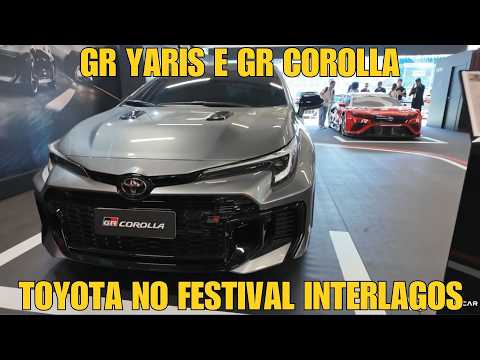 GR Yaris e GR Corolla - Toyota no Festival Interlagos