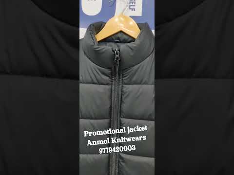 Hd polyester febric black corporate promotional jacket, for ...