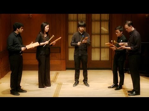 REICH Music for Pieces of Wood