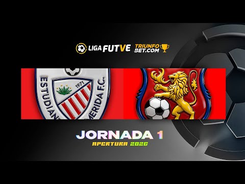 Estudiantes vs. Caracas - Torneo Apertura 2026 - Jornada 1