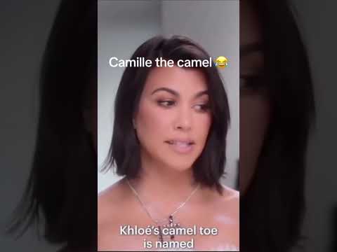 Camille the camel😂 #khloekardashian #shorts  #kardashian #trending #fyp#funnyshorts #kuwtk