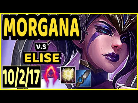 MINERVA (MORGANA) vs ELISE - 10/2/17 KDA JUNGLE GAMEPLAY - BR Ranked GRANDMASTER
