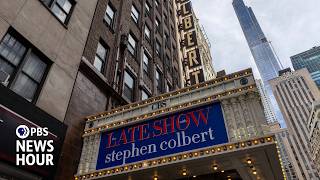 After Colbert says CBS blocked interview, FCC commissioner weighs in on 'equal time'