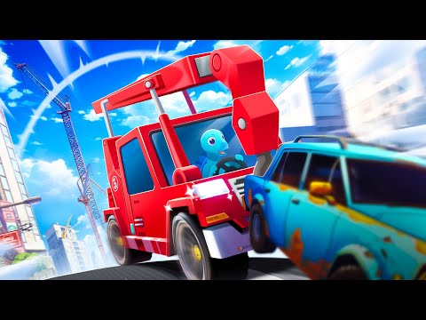 Dinosaur Rescue Truck Games Video