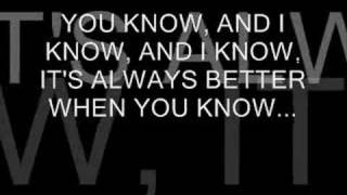 DRAKE BELL &quot;I KNOW&quot; (LETRA)