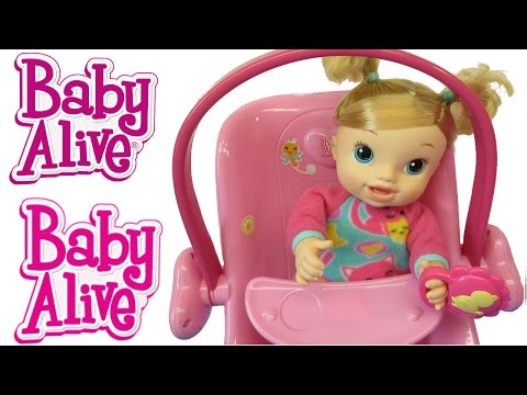 BABY ALIVE [Unboxing] Tickles n Cuddles Baby WITH Doll Deluxe 2 in 1 Carrier💕 Video