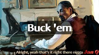 Snoop Dogg - Buck &#39;Em (Lyrics)