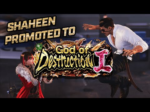 Finally reached God of Destruction 1 with Shaheen | Tekken 8 Shaheen Ranked highlights