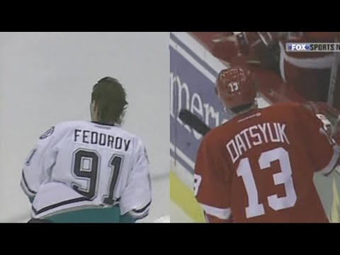 03/04 RS: Ana @ Det Highlights - 12/3/03 (Fedorov's Return)