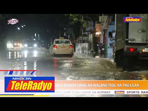 Ilang lugar sa Metro Manila binaha dahil sa walang tigil na pag-ulan Sakto (12 June 2023)