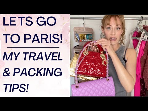 LET'S GO TO PARIS! MY TOP TRAVEL & PACKING TIPS & PRODUCTS | Shallon Lester
