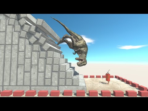 Dangerous Unstable Ladder - Animal Revolt Battle Simulator