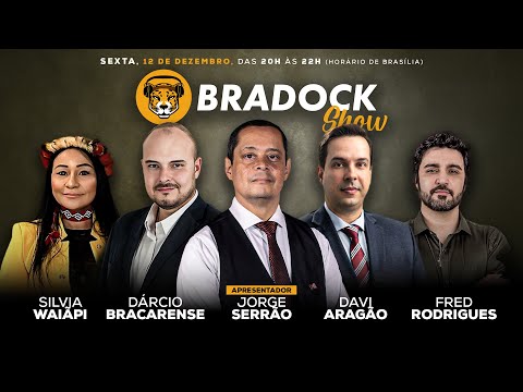 Bradock Show 12/12/25 - Serrão, Dárcio Bracarense, Davi Aragão, Silvia Waiãpi e Fred Rodrigues