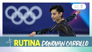 Milano Cortina 2026 | Donovan Carrillo and his full figure skating routine ⛸️❄️