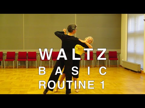 How to Dance Waltz - Basic Routine 1