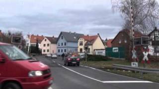 preview picture of video 'BÜ Sulzbach (Main) Hauptstr. mit BR 628'