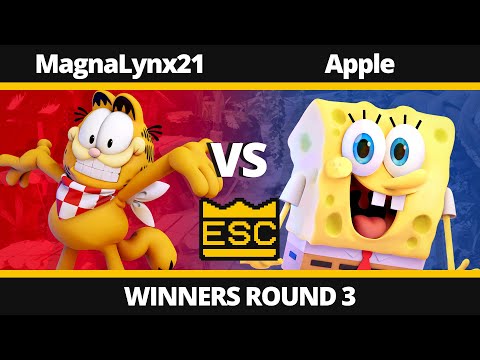 ESC 17 Winners Round 3 - MagnaLynx21 (Garfield) Vs. Apple (SpongeBob) - Nickelodeon All-Star Brawl