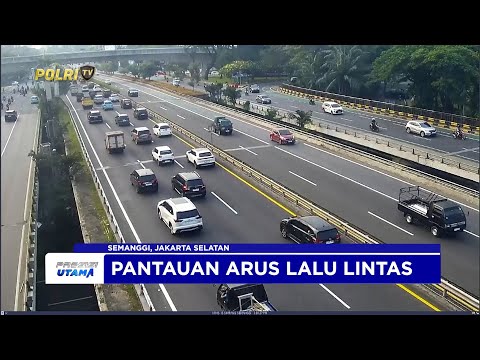 NTMC POLRI - PANTAUAN ARUS LALU LINTAS SORE 25/08/25
