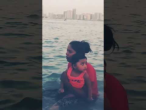 #Austin in beach #dubai