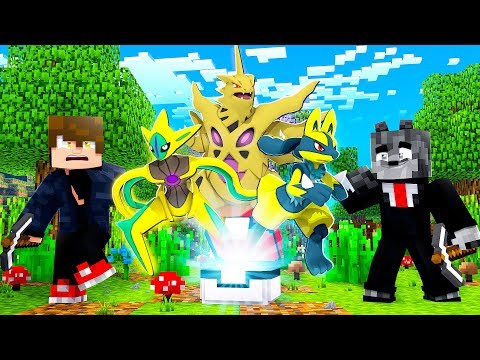 ABRI a LUCKY PIXELMON dos POKÉMON SHINY mais RARA e NOVA no MINECRAFT