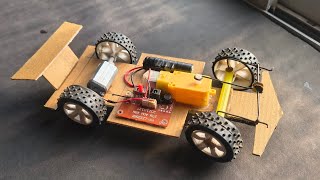 How To Make RC Remote Control Toy Cars  DIY Cardboard Simple build 