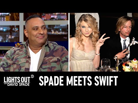 The Time David Spade Met Taylor Swift (feat. Russell Peters) - Lights Out with David Spade