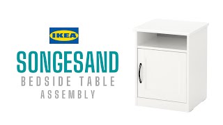 Ikea Songesand Bedside Table Assembly