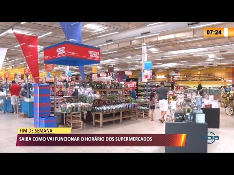 Saiba como funcionarão os horários dos supermercados 19 03 2021