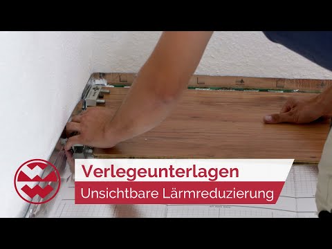 Verlegeunterlage: Unsichtbare Lärmreduzierung unter Fußboden - Home Sweet Home | Welt der Wunder