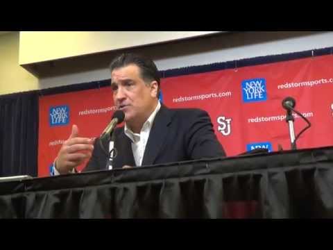 St John's Men's Basketball Postgame Press Conference ~1/25/15
