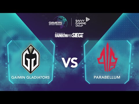 Gaimin Gladiators vs Parabellum - Gamers Without Borders - Rainbow Six - Lower Bracket Round 1 - NA
