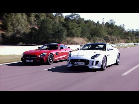 Mercedes AMG GT S vs. Jaguar F-Type R AWD - GRIP - Folge 335 - RTL 2