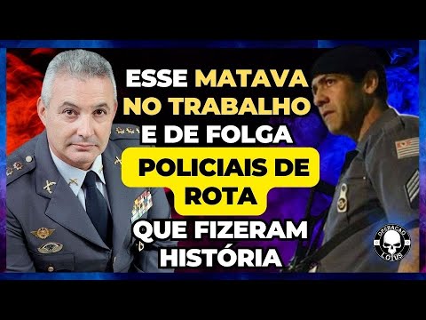 SGT CAVALCANTI E CORONEL TELHADA FALAM O NOME DE MUITOS POLICIAIS QUE MARCARAM A HISTÓRIA DA ROTA