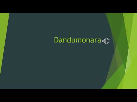 Dandumonara