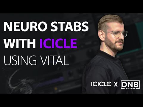 Video: Icicle shows how to make a neuro stab bass in Vital