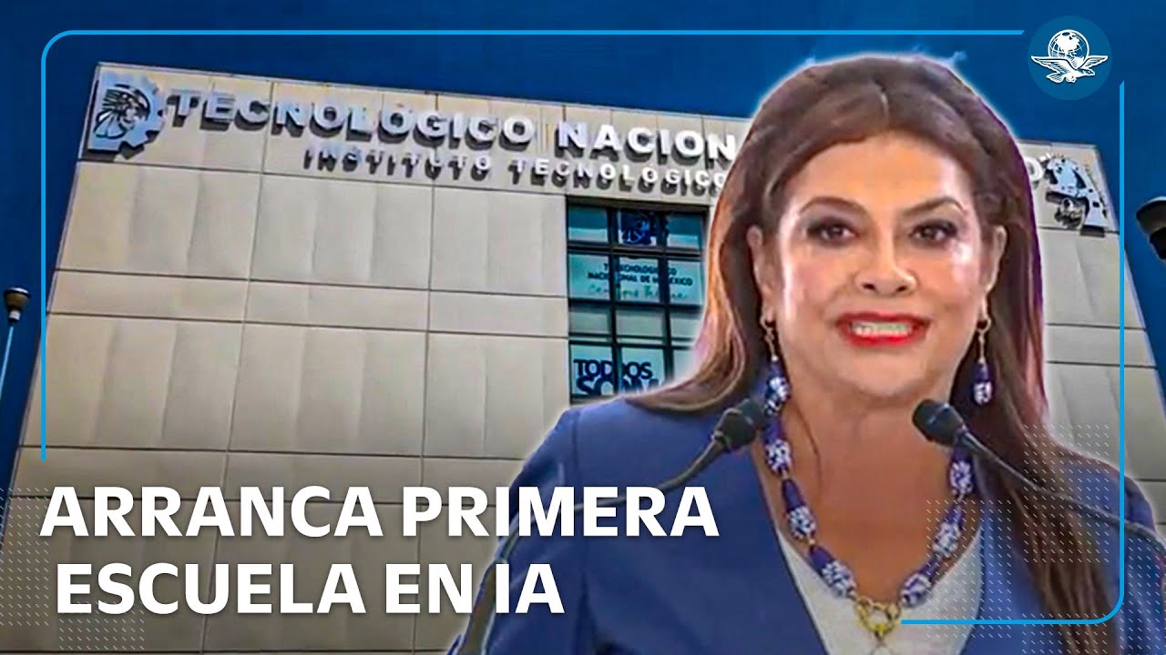 Sheinbaum y Brugada inauguran primera escuela de formación en Inteligencia Artificial en CDMX